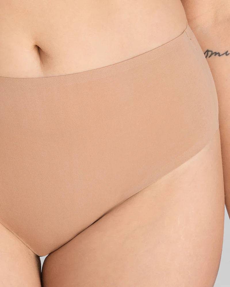 SoftForm Cotton High-Rise Brief